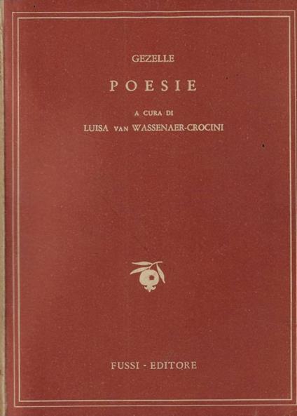 Poesie - copertina