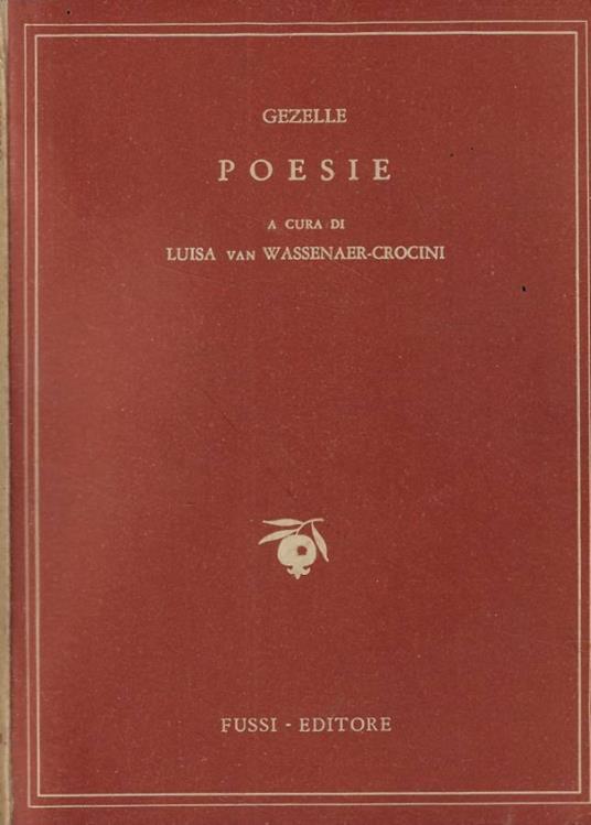 Poesie - copertina