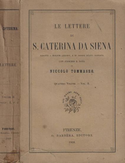 Lettere Vol. II - copertina