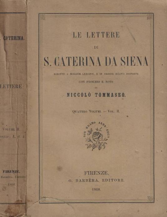 Lettere Vol. II - copertina
