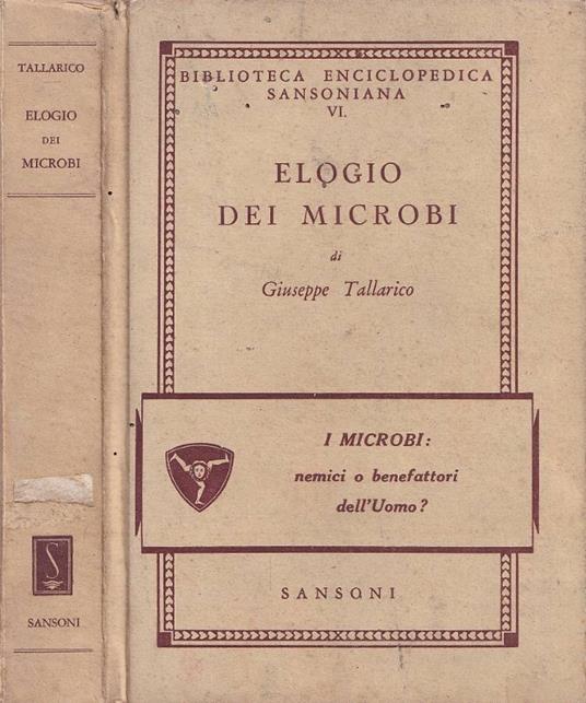 Elogio dei microbi - Giuseppe Tallarico - copertina