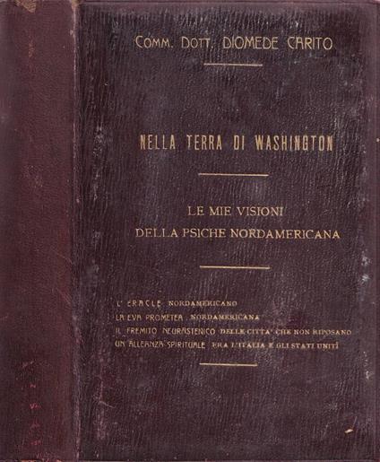 Nella terra di Washington - copertina