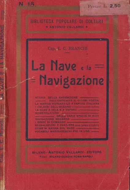 La nave e la navigazione - copertina
