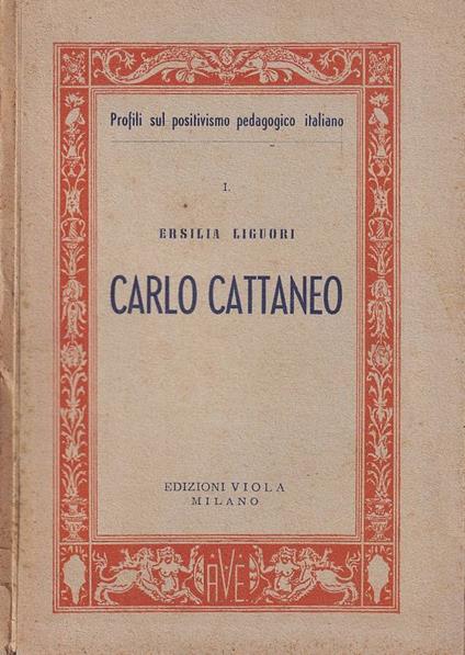 Carlo Cattaneo - copertina