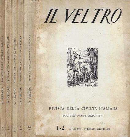 Il veltro Anno 1964 - copertina