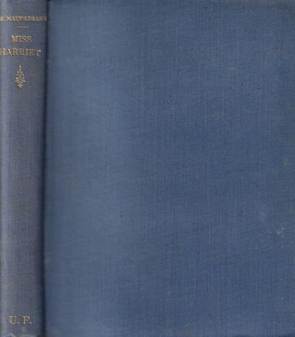 Miss Harriet - Guy de Maupassant - copertina