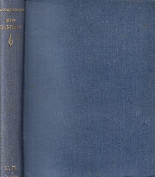 Miss Harriet - Guy de Maupassant - copertina