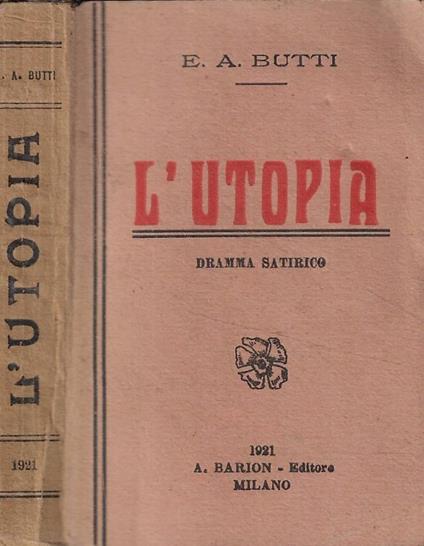 L'utopia - copertina