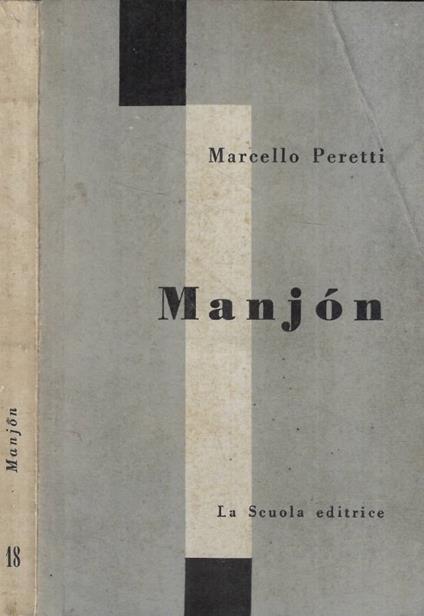 Manjòn - Marcello Peretti - copertina