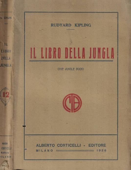 Il libro della jungla - Rudyard Kipling - copertina