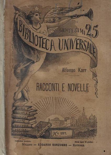 Racconti e novelle - copertina