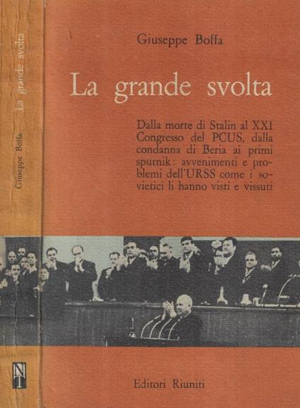 La grande svolta - Giuseppe Boffa - copertina