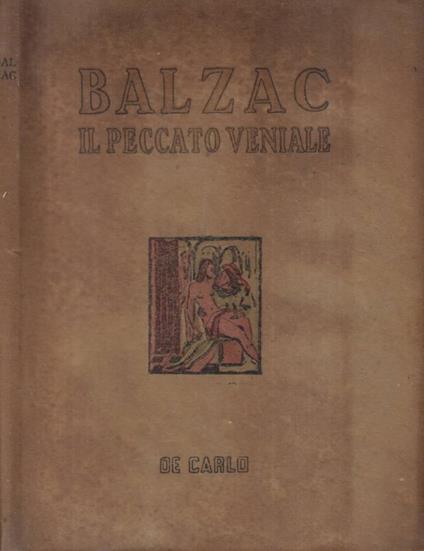 Il peccato veniale - copertina