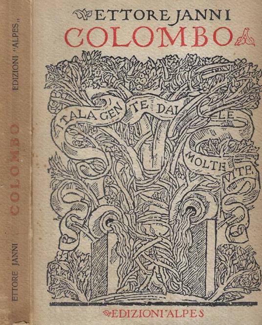Colombo - Ettore Janni - copertina