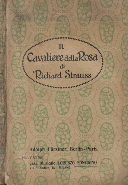 Il cavaliere della Rosa - Richard Strauss - copertina