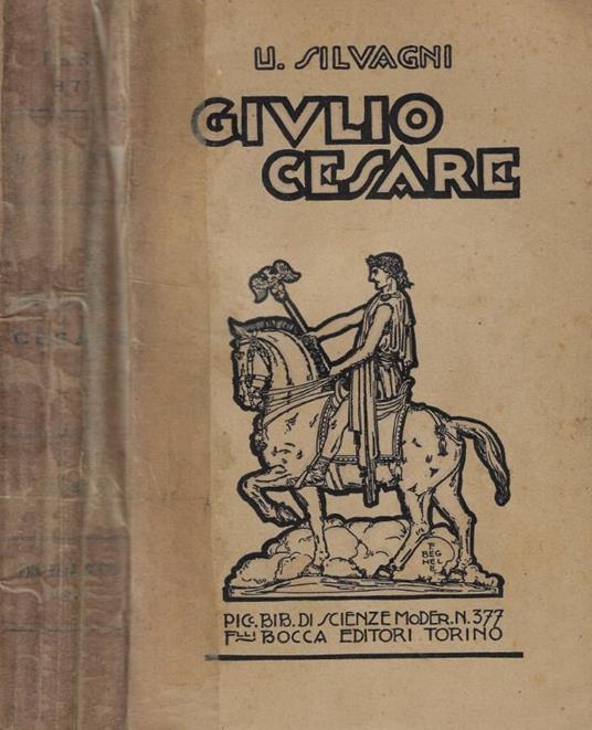 Giulio Cesare - copertina