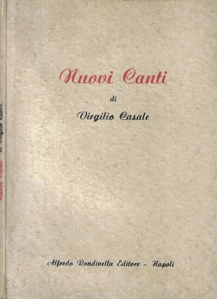 Nuovi canti - copertina