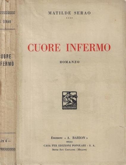 Cuore infermo - Matilde Serao - copertina