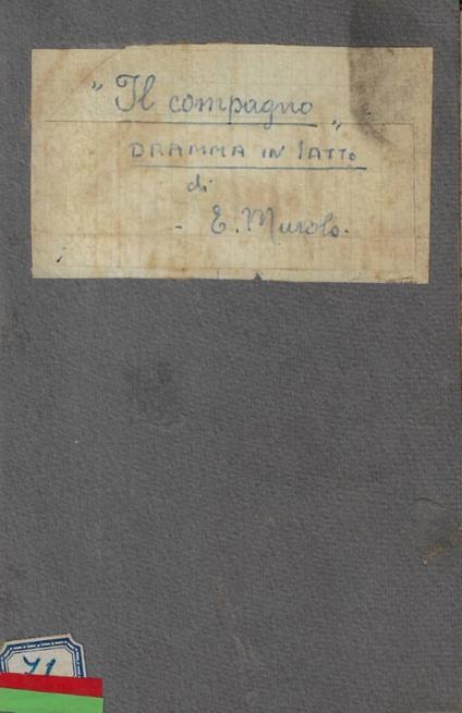 Il compagno - Ernesto Murolo - copertina