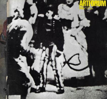 Artforum n. 1-2 Anno 1971 - copertina