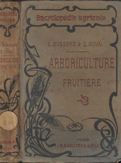 Arboriculture fruitière - copertina
