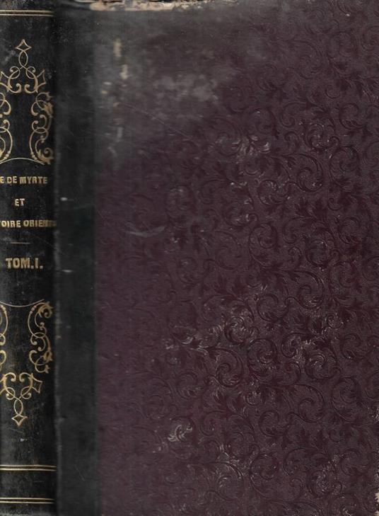 Tige de myrte et bouton de rose, histoire orientale tomo I - copertina
