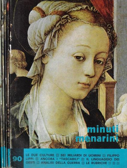 Minuti Menarini n. 90-91-92-93 + supplemento Anno 1966 - copertina