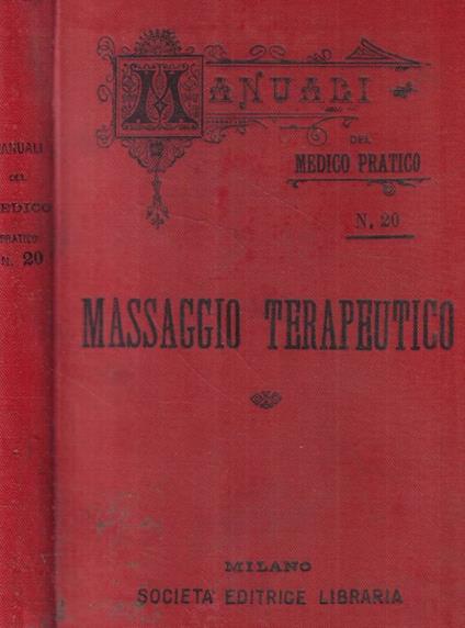 Massaggio terapeutico - copertina