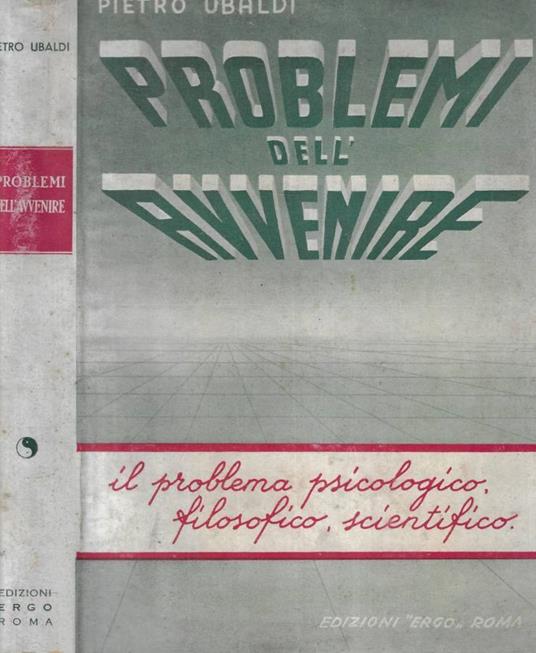 Problemi dell'avvenire - Pietro Ubaldi - copertina