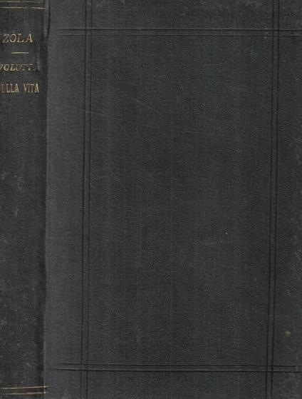 Voluttà della vita - copertina