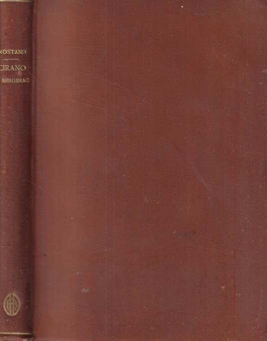 Cirano di Bergerac - Edmond Rostand - copertina