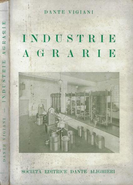 Industrie agrarie - copertina
