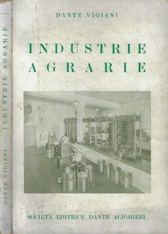 Industrie agrarie - copertina