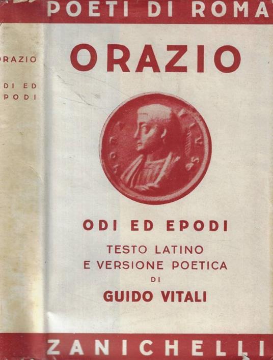 Odi ed epodi - copertina