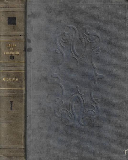 Cours de philosophie I - copertina