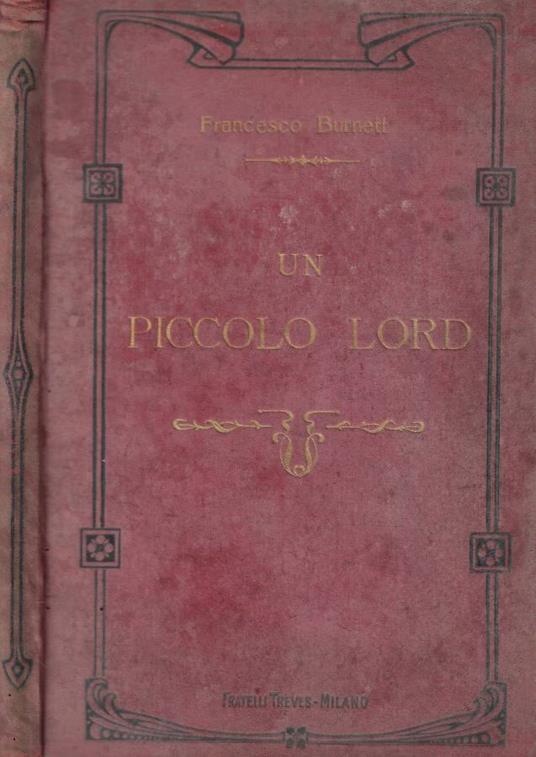 Un piccolo lord - copertina