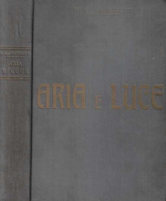 Aria e luce - copertina