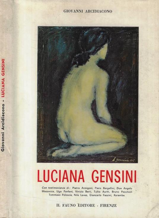 Luciana Gensini - copertina