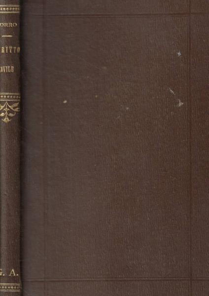Elementi di diritto civile - copertina