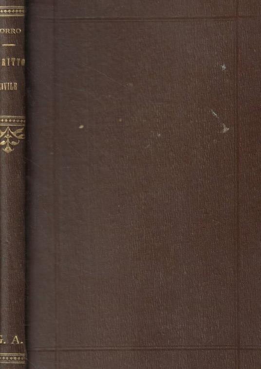 Elementi di diritto civile - copertina