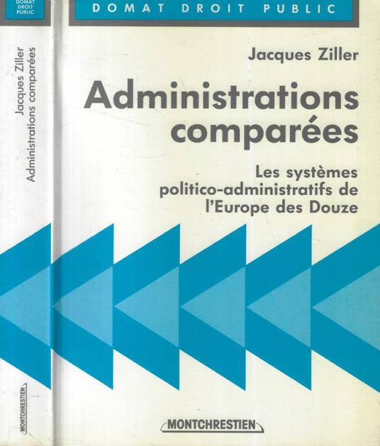 Administrations comparées - Jacques Ziller - copertina