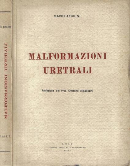 Malformazioni uretrali - copertina