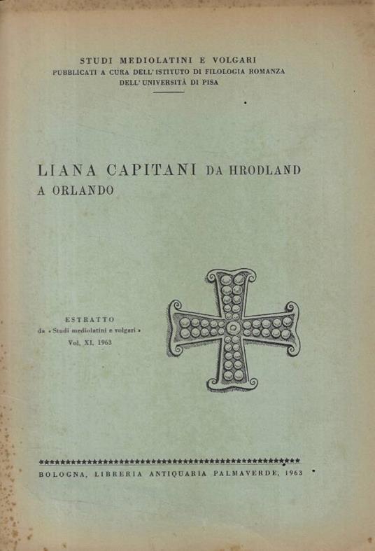 Da Hrodland a Orlando - copertina