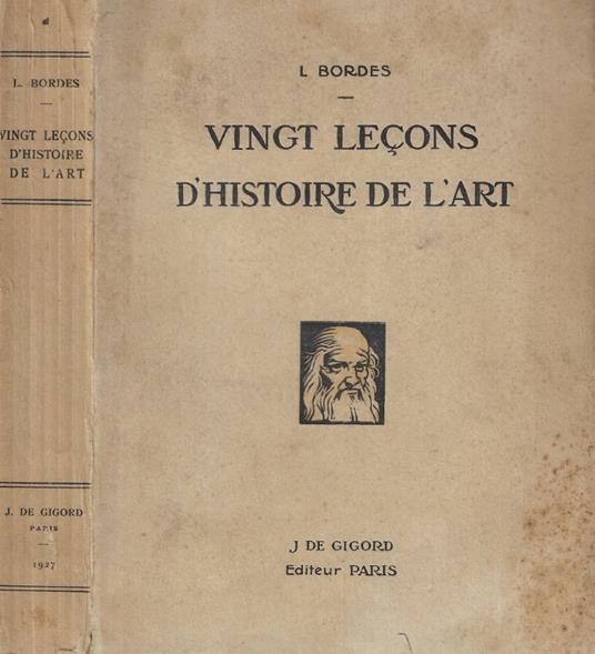 Vingt lecons d'histroire de l'art - copertina
