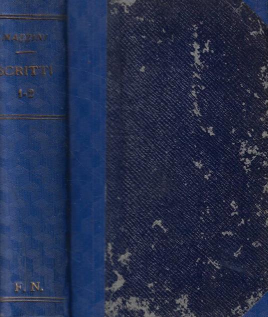Scritti - Giuseppe Mazzini - copertina