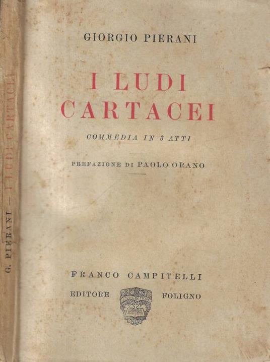 I ludi cartacei - copertina