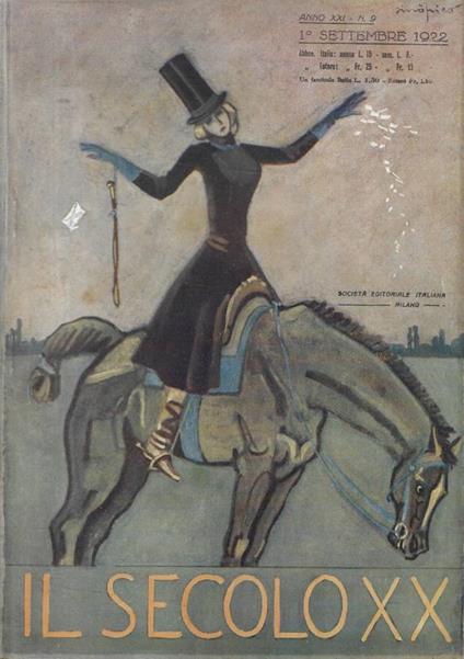 Il secolo XX n. 9 Anno 1922 - copertina
