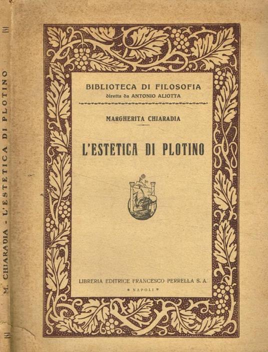 L'estetica di Plotino - copertina
