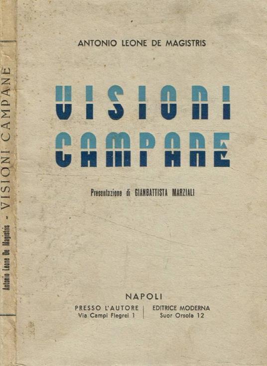 Visioni campane - copertina