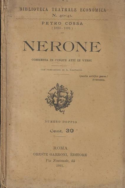 Nerone - copertina